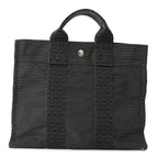 Canvas Herline PM Tote Grey