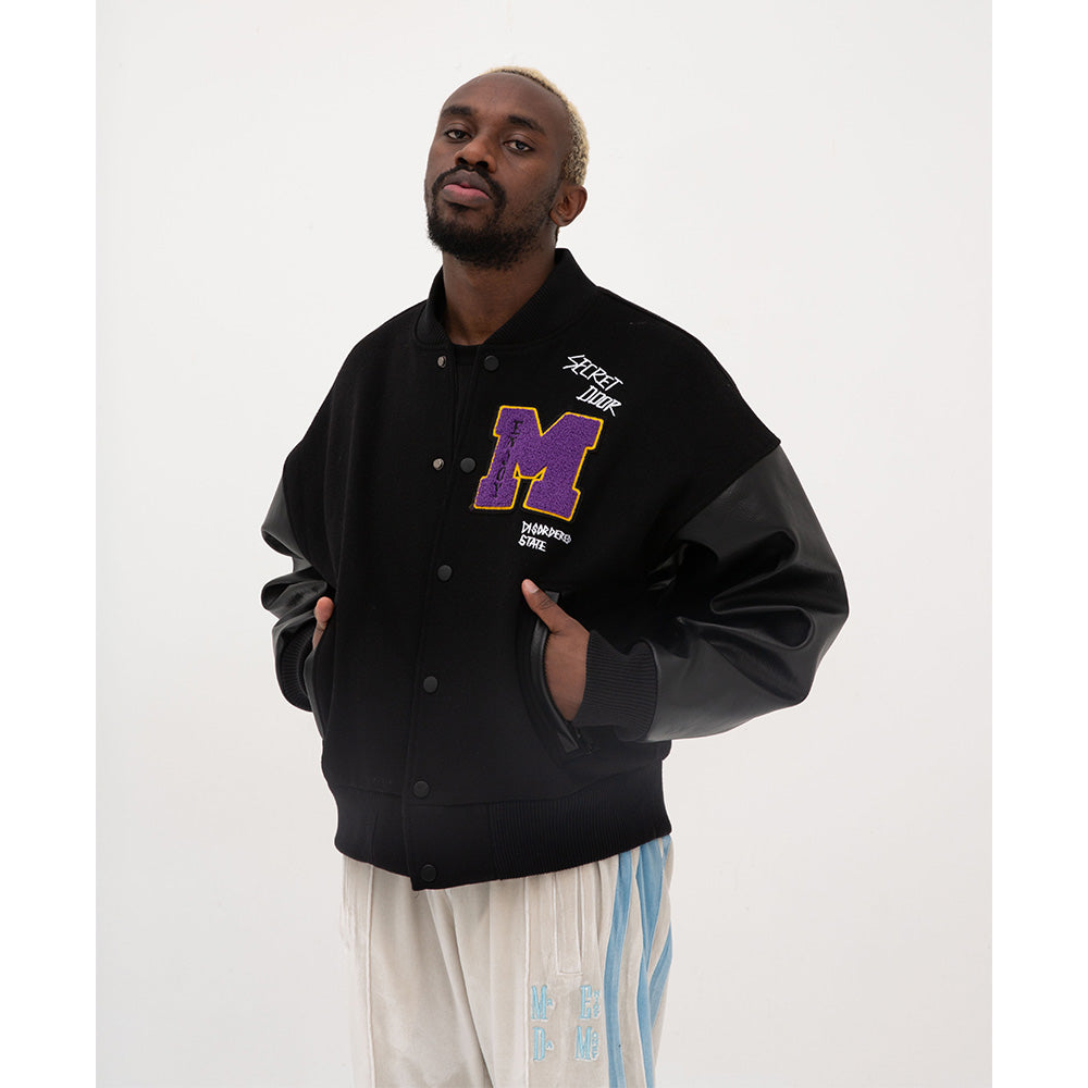 MEDM Symbols Varsity Jacket