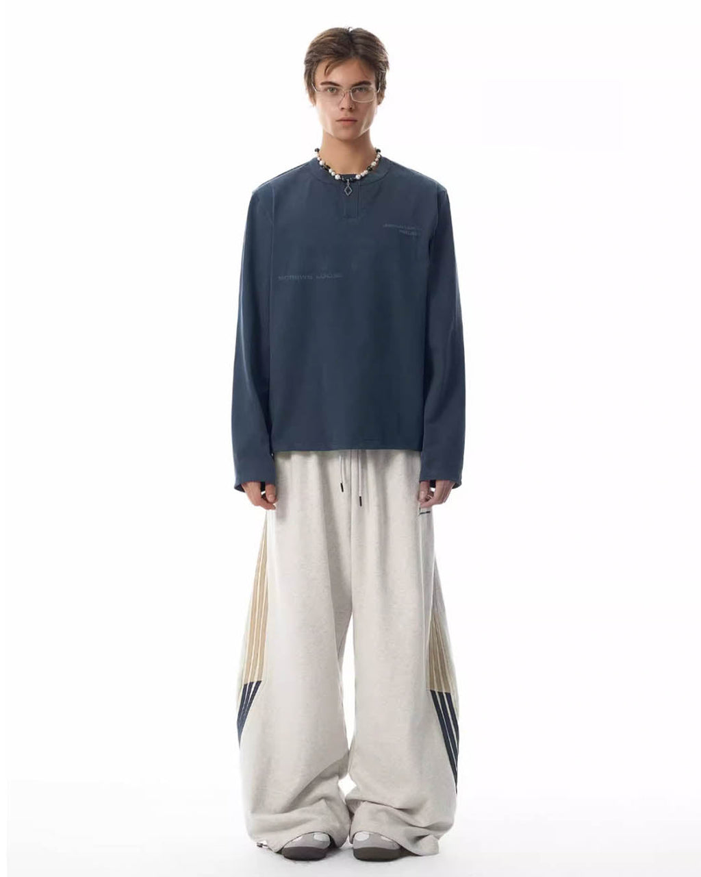 JHYQ Side Stripe Baggy Sweatpants