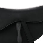 Ultra Matte Calfskin Saddle Bag Black