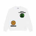 F3F Select Smiley Face Emoji Print Sweatshirts
