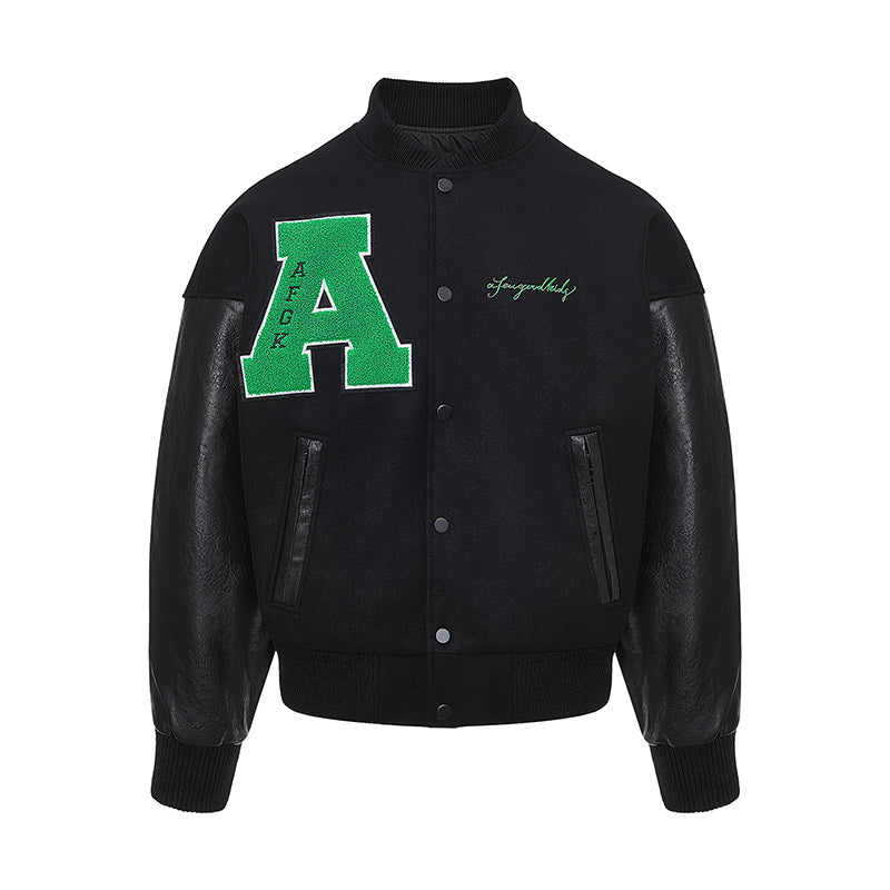 AFGK 3D Logo Varsity Jacket