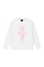 DICETINY Jacquard Logo Fleece Knit Sweater
