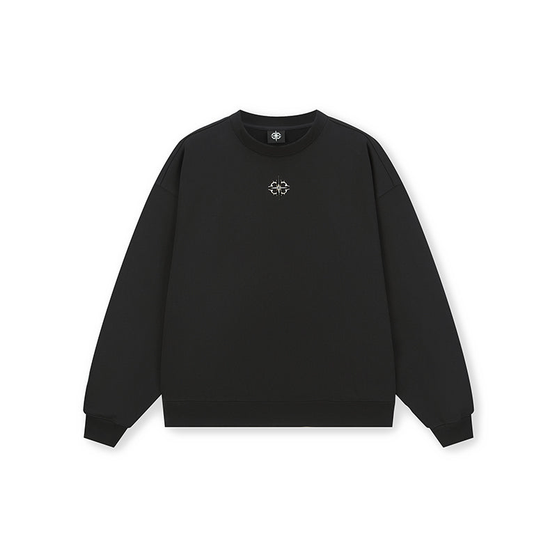 DICETINY Metal Logo Basic Sweatshirt