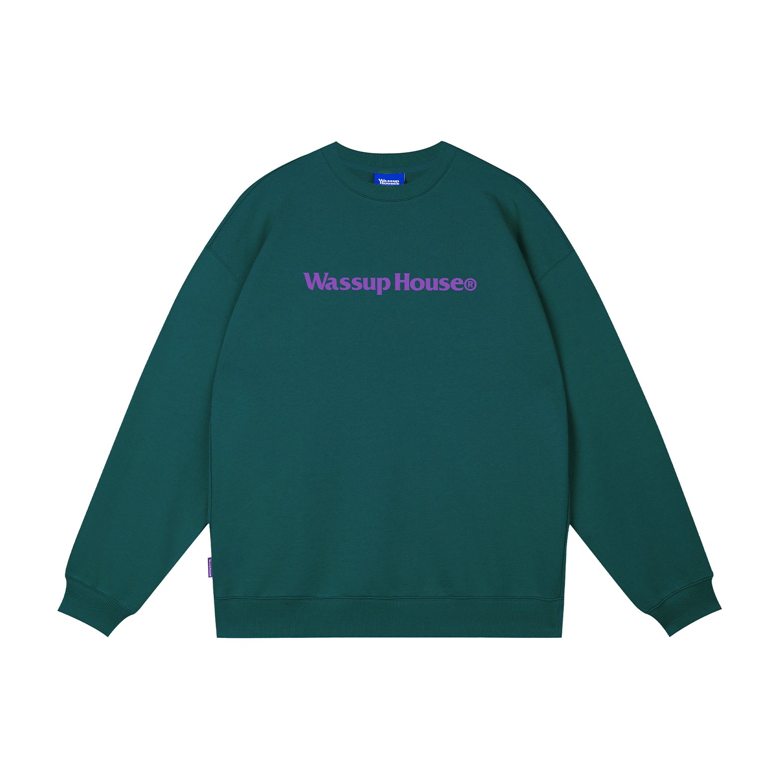 Wassup House Basic Printing Logo Sweatshirt