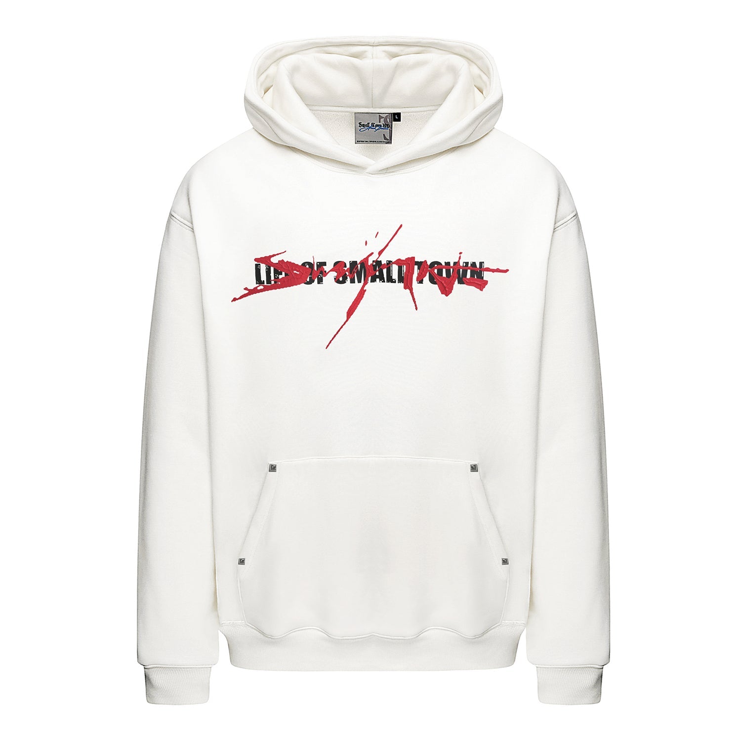 Small Town Kid Arsenal Logo Print Hoodie