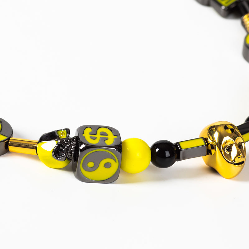SALUTE *EVAE+ MOB Testing butterfly Smiley Necklace (A$AP Rocky)