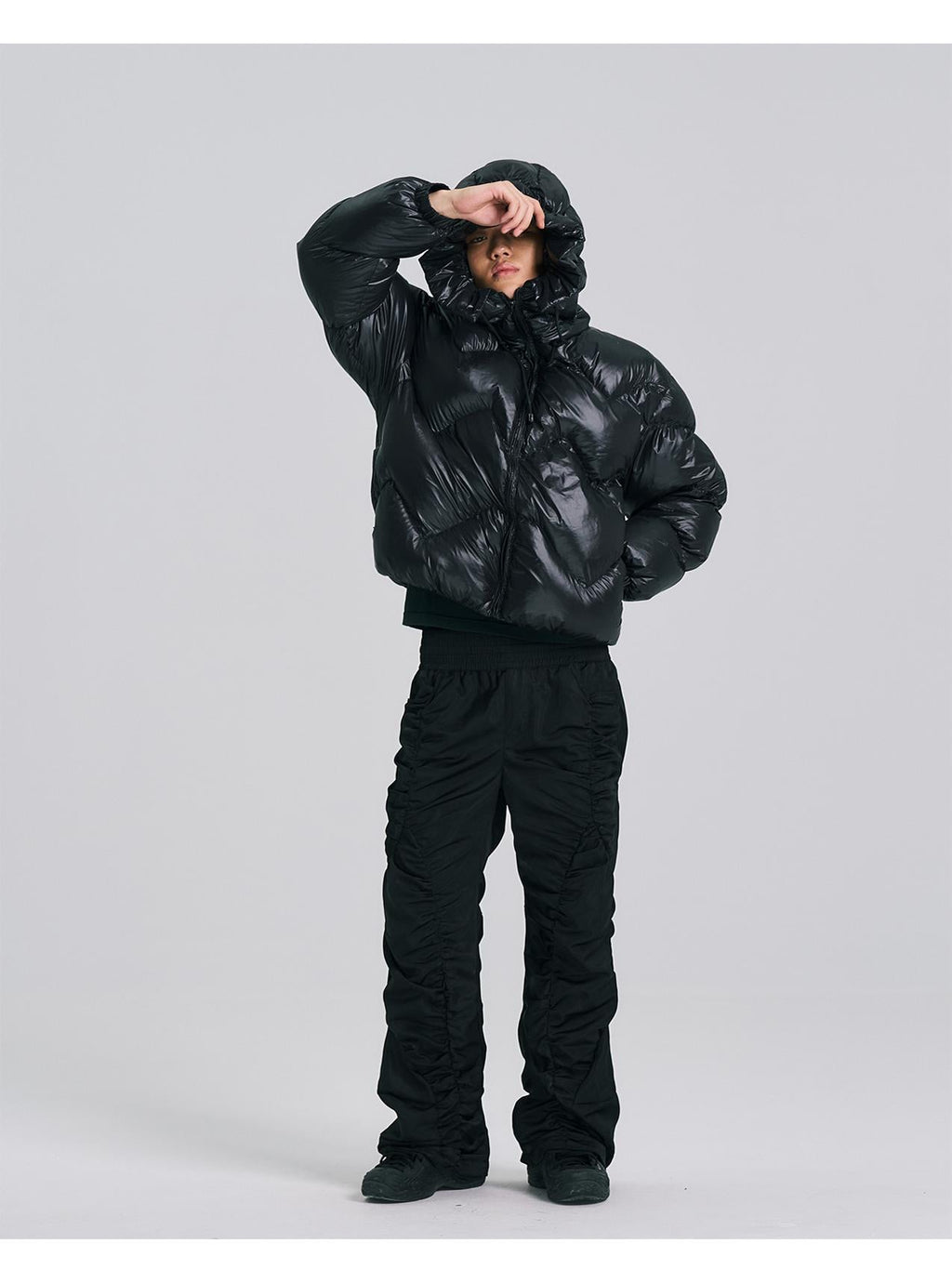 EVILKNIGHT(EK) Hooded Puffer Jacket