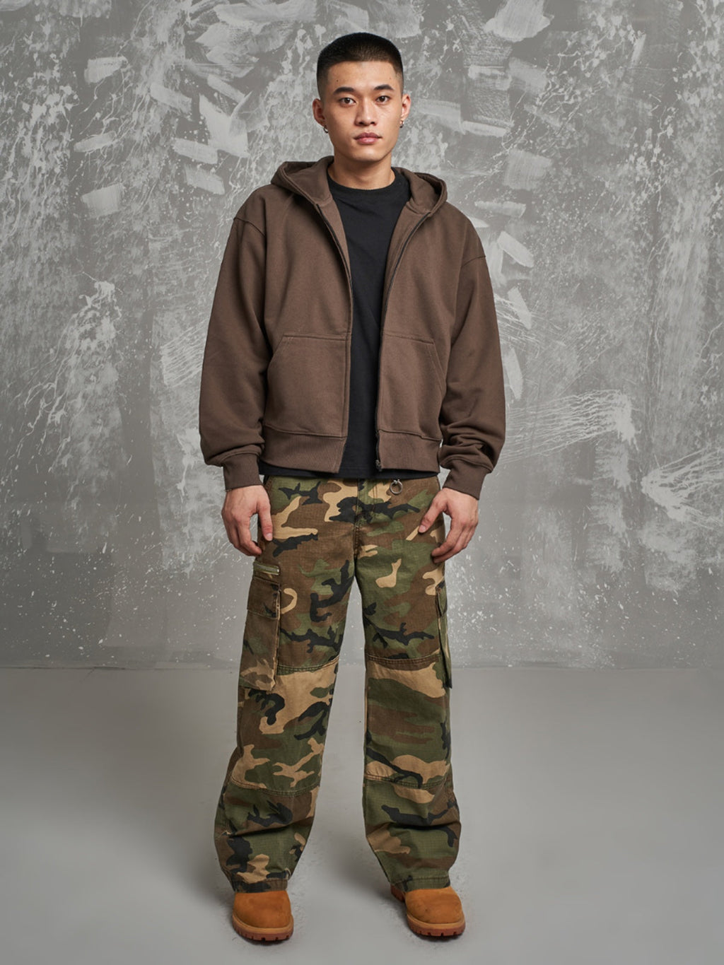 F3F Select Basic Zip Up Hoodie