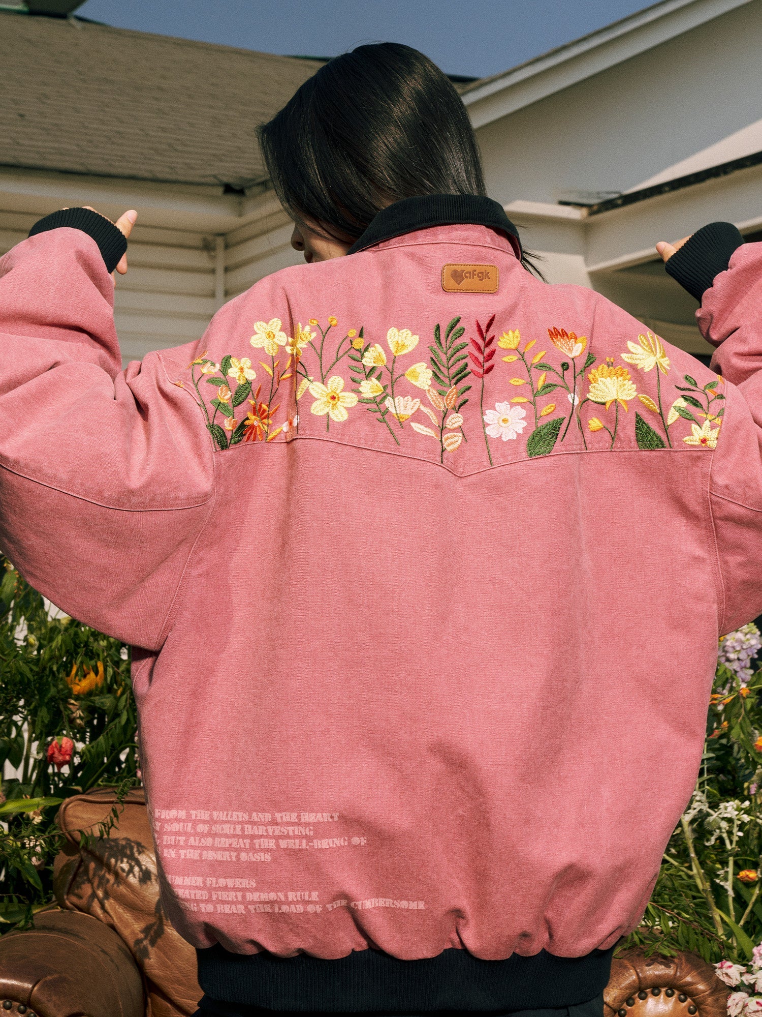 AFGK Floral Detroit Jacket