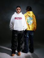 Small Town Kid Dragon Design Print Hoodie