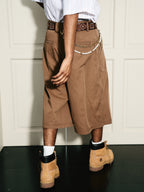 STEEPC Lumberjack Jewel Double Knee Baggy Shorts