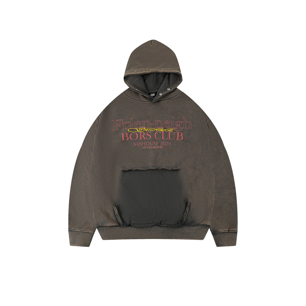 S45 Washed Aging Hoodie