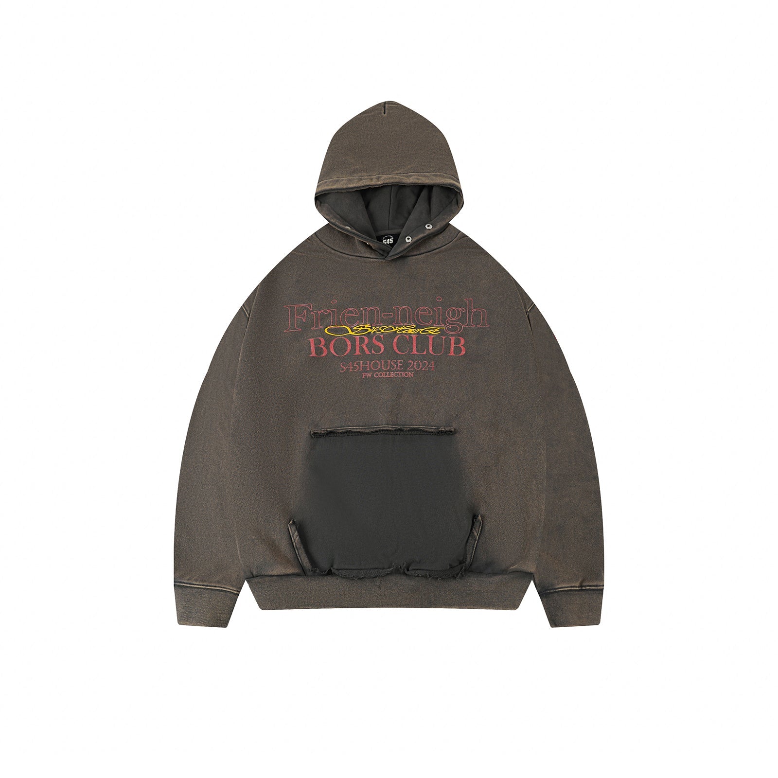 S45 Washed Aging Hoodie