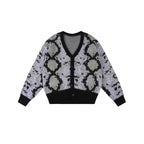 S45 Snake Jacquard Mohair Cardigan