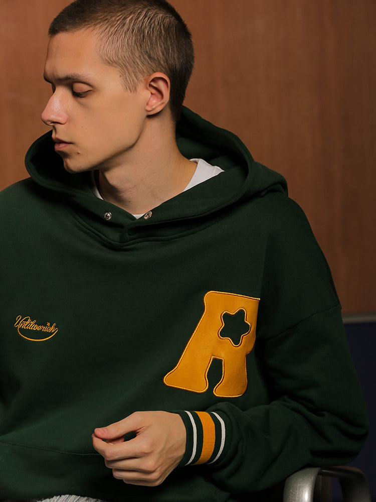 UNTILWERICH R Star Long Hoodie