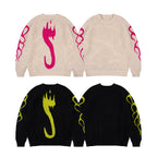 S45 Flame S Logo Knit Sweater