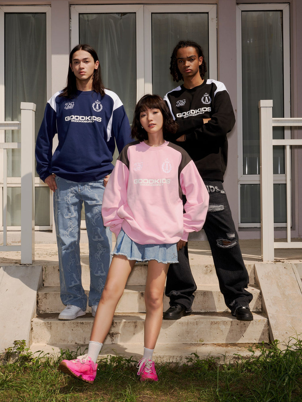 AFGK Curler Block Logo Sweatshirt