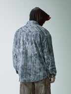 F2CE Plaid Mottled Long Sleeve Shirt