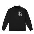 MEDM Logo Half High Neck Sweatshirt