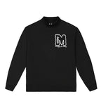 MEDM Logo Half High Neck Sweatshirt