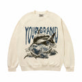 F3F Select Shark Print Sweatshirts