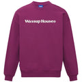 Wassup House Basic Printing Logo Sweatshirt