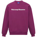 Wassup House Basic Printing Logo Sweatshirt