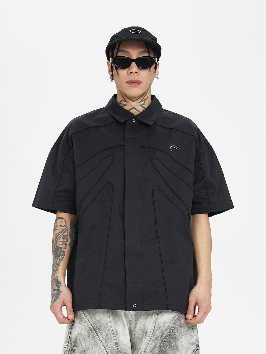 F2CE Dark Bone 3D Metal Logo Shirt