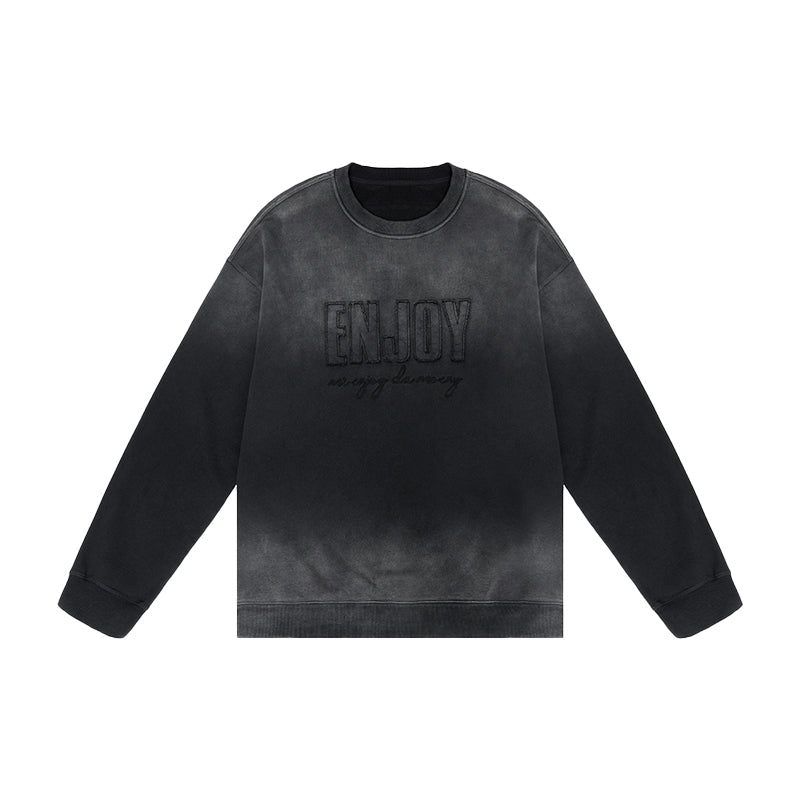 MEDM Gradient Embroidery Sweatshirts