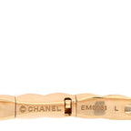 18K Yellow Gold Mini Coco Crush Bangle Bracelet L