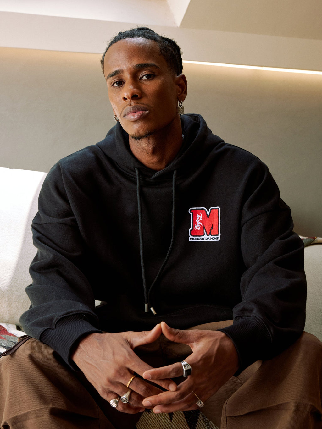MEDM Basic Big M Logo Hoodie