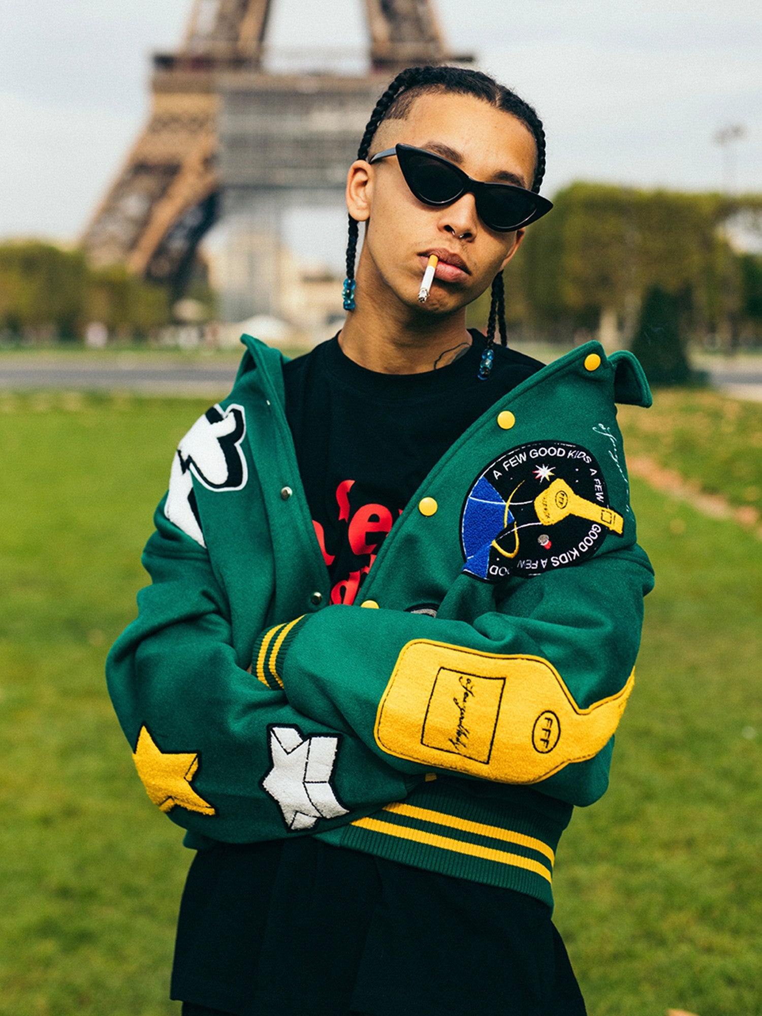 A Few Good Kids Rocket Collage Jacket