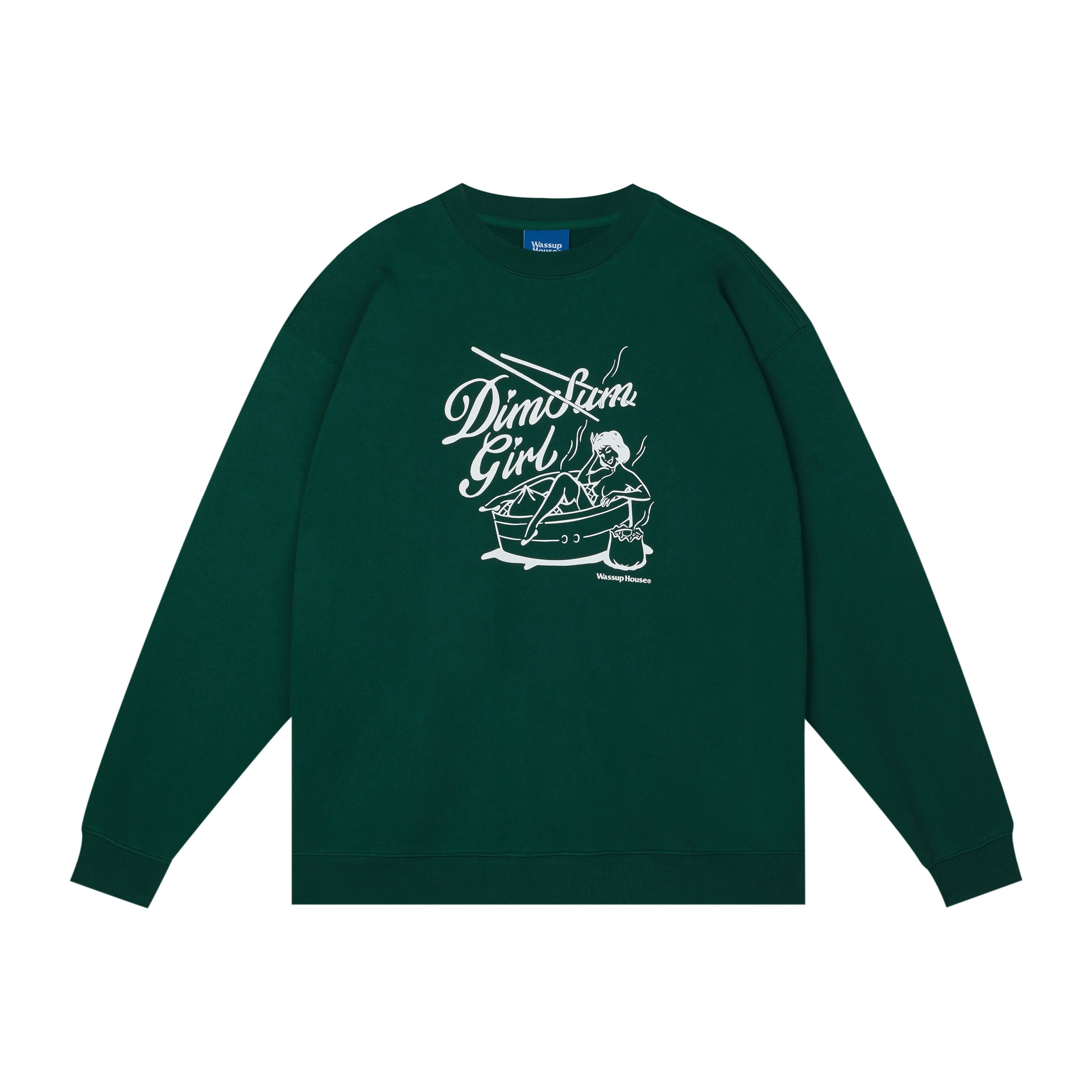 Wassup House Dim Sum Girl Printed Sweatshirt