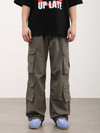 F3F Select Washed & Aged 3D Multi Pocket Work Pants