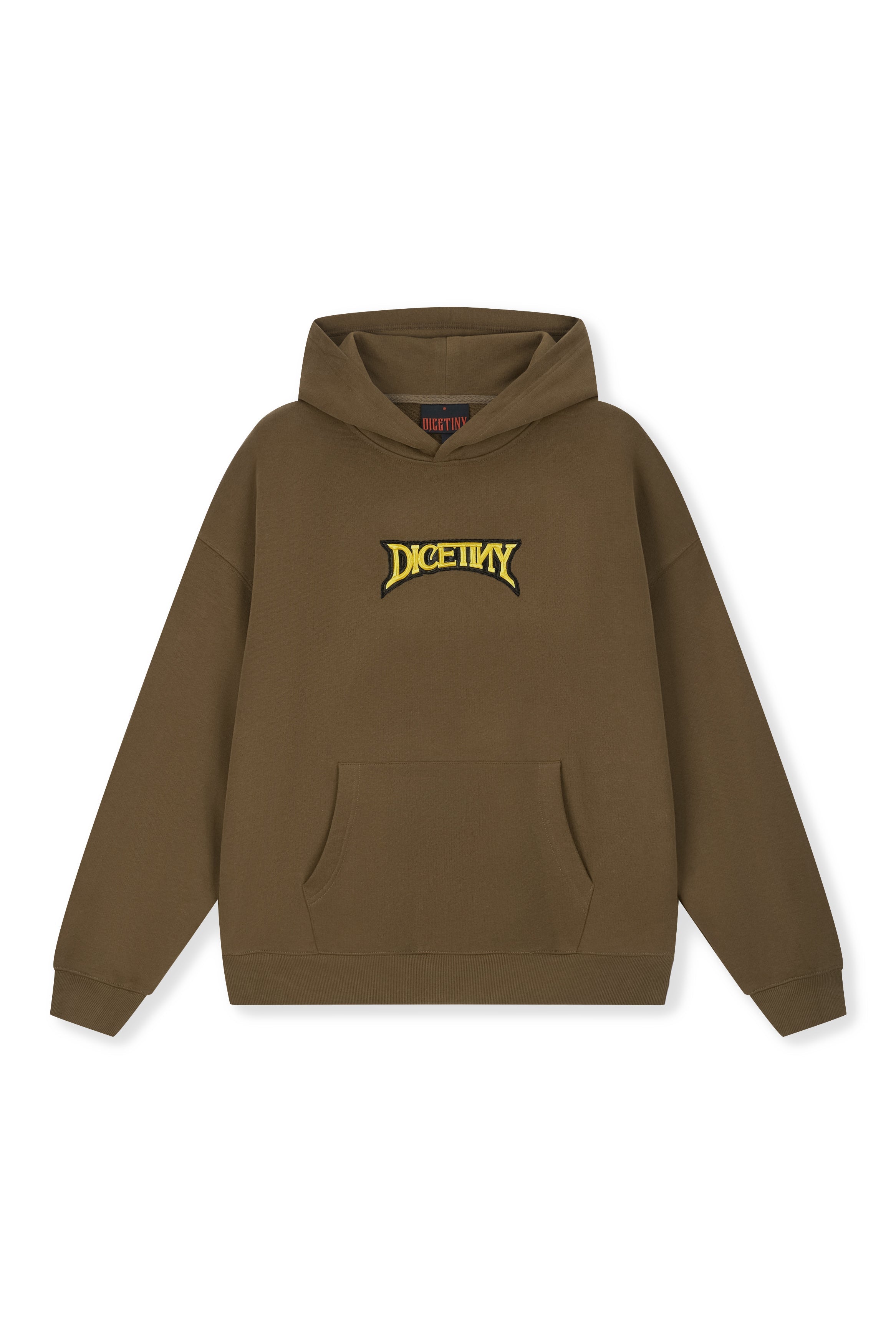 DICETINY 3D Basic Logo Embroidery Hoodie