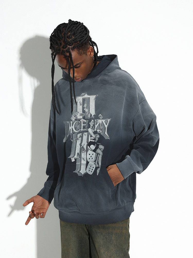 DICETINY Dice Empire Washed Hoodie