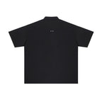 ANTIDOTE Zipper Studded Nylon Shirt