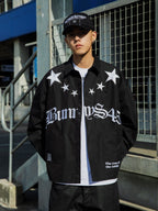 S45 Logo Star Embroidered Long Sleeve Shirt