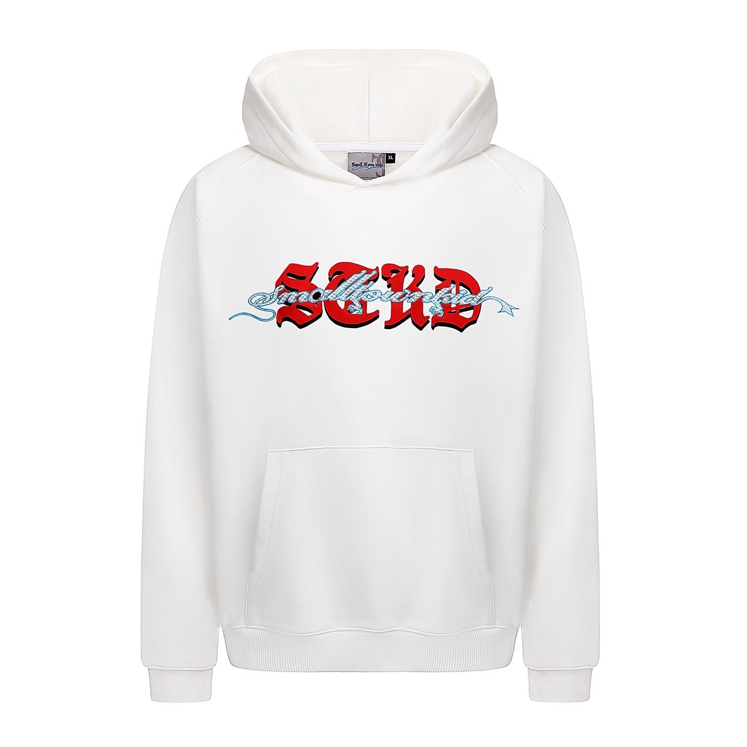 Small Town Kid Dragon Design Print Hoodie