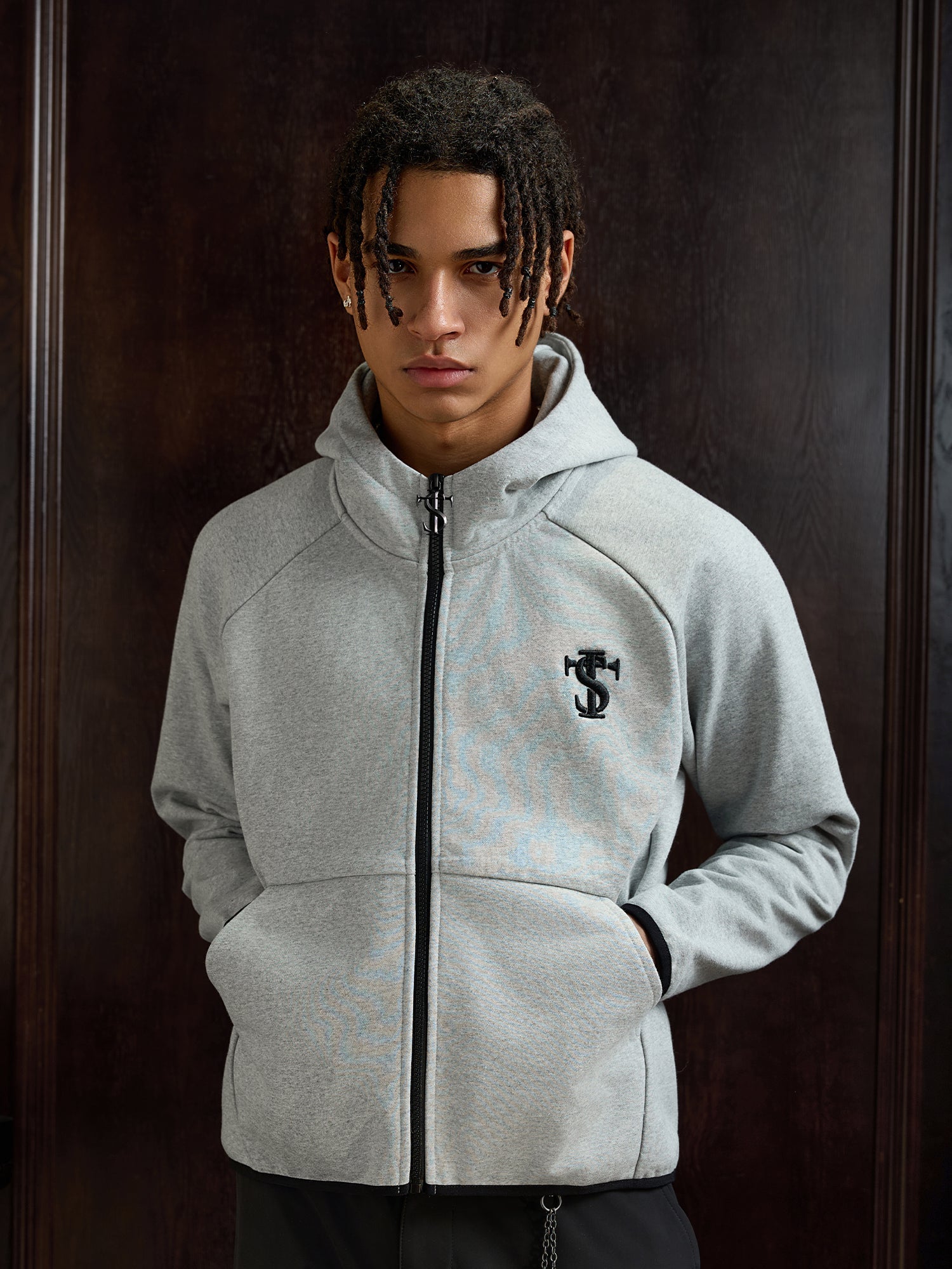 Small Town Kid Basic Windwalker Zip Up Hoodie