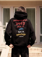 AFGK Graffiti Print Hoodie