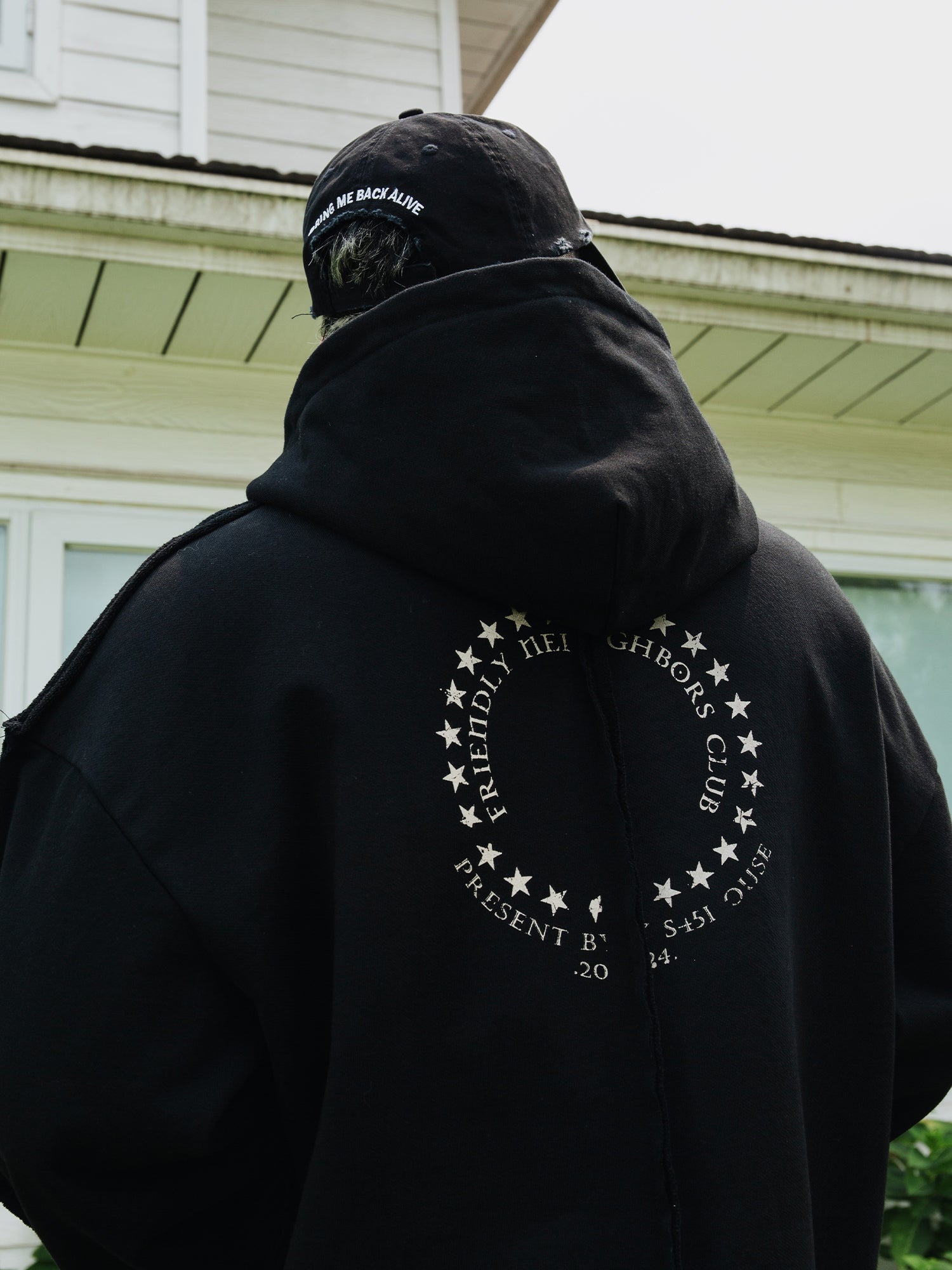 S45 War Horse Medal Stitching Hoodie