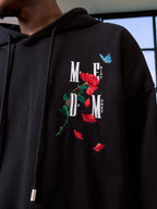 MEDM Rose Interspersed Logo Hoodie