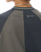 JHYQ Contrast Color Stitching Long Sleeved Jersey Tee