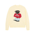 AFGK Bear Jacquard Knit Sweater