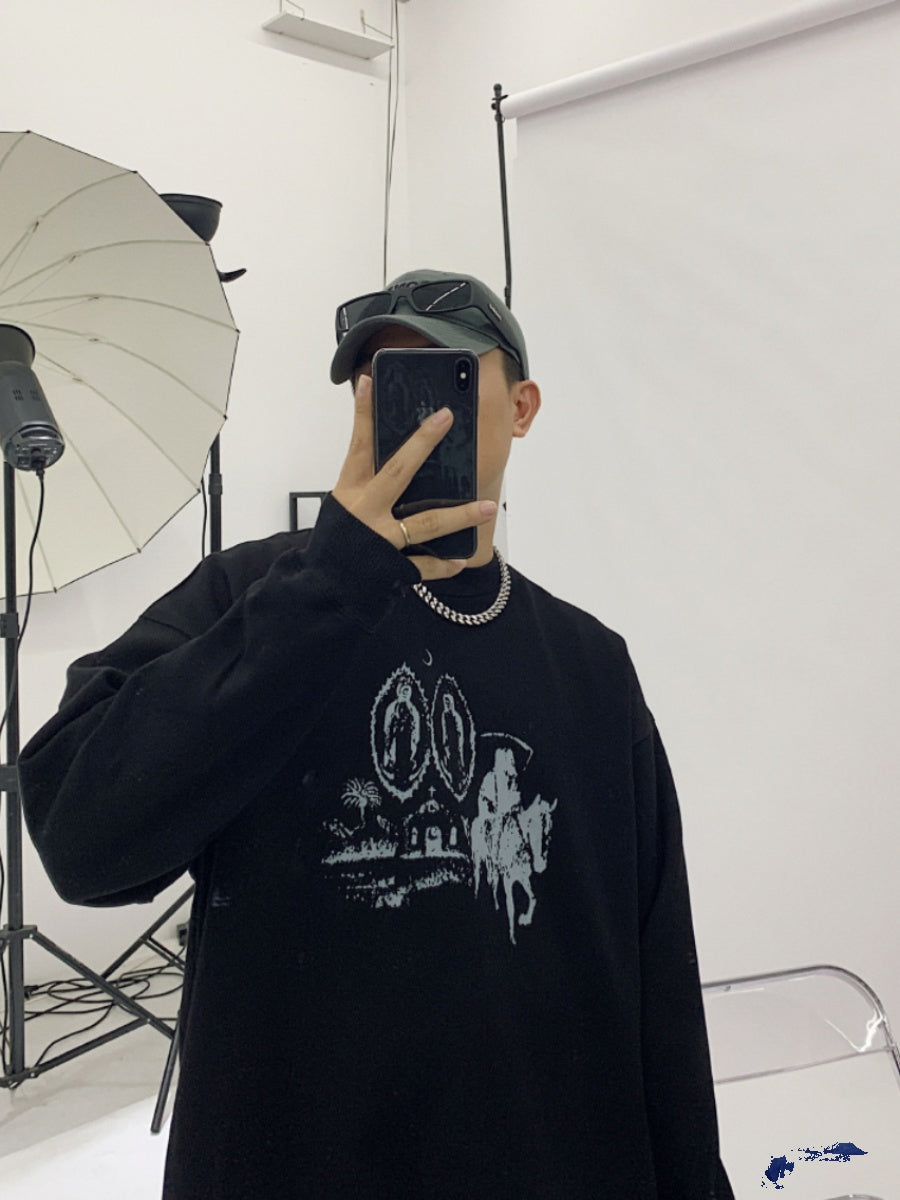 F3F Select Abstract Print Sweatshirts