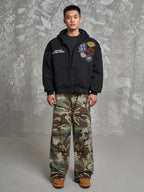 F3F Select 99 Embroidered Zip Up Hoodie
