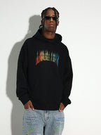 DICETINY Musical Notes Logo Printed Hoodie