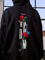 MEDM Rose Interspersed Logo Hoodie